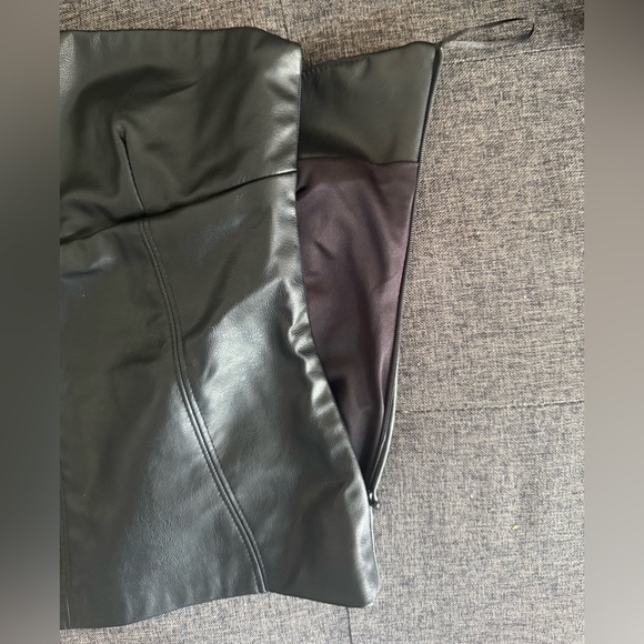 Zara Leather Tube Top - Picture 6 of 9